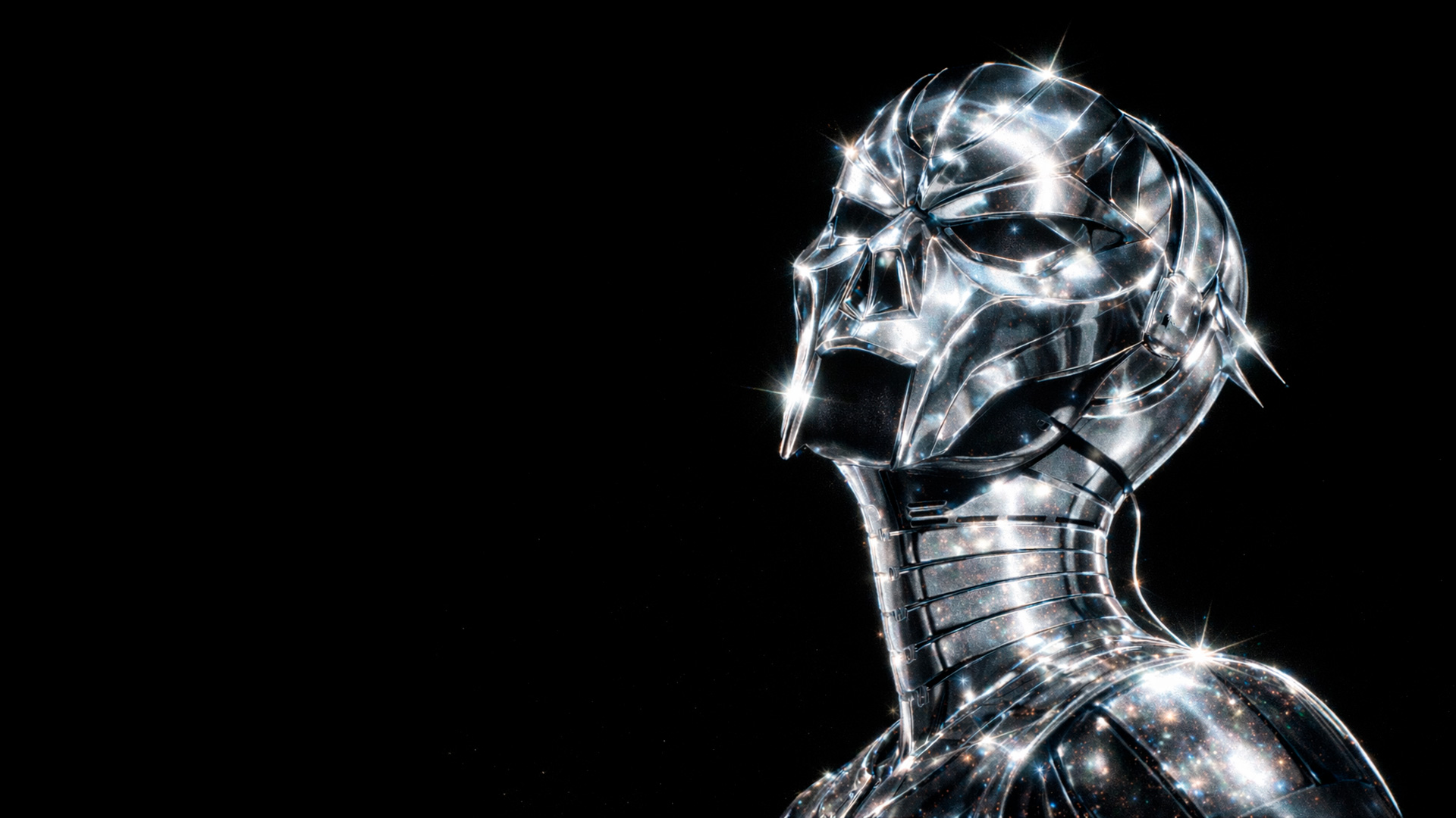 Liquid Chrome Background